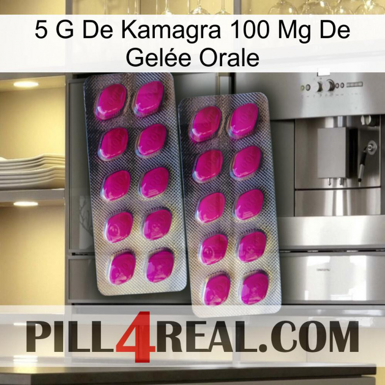 5 G De Kamagra 100 Mg De Gelée Orale 10